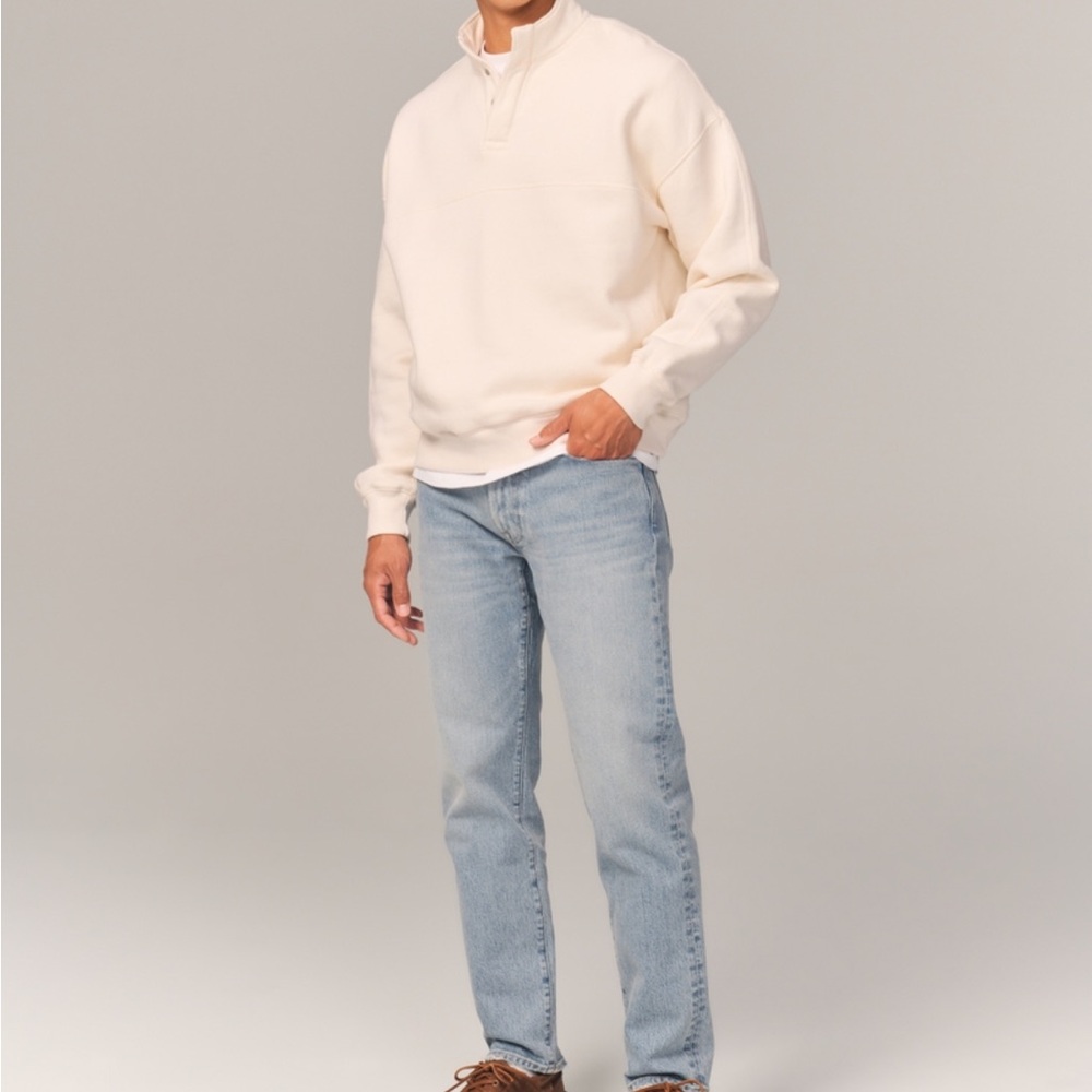 Abercrombie & Fitch Light Blue Straight Jeans